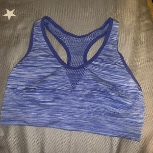 Blue Sports Bra